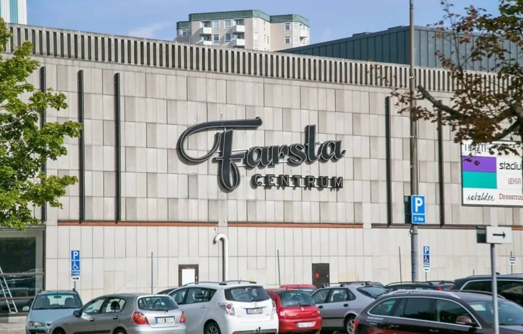 Garge som städas i Farsta