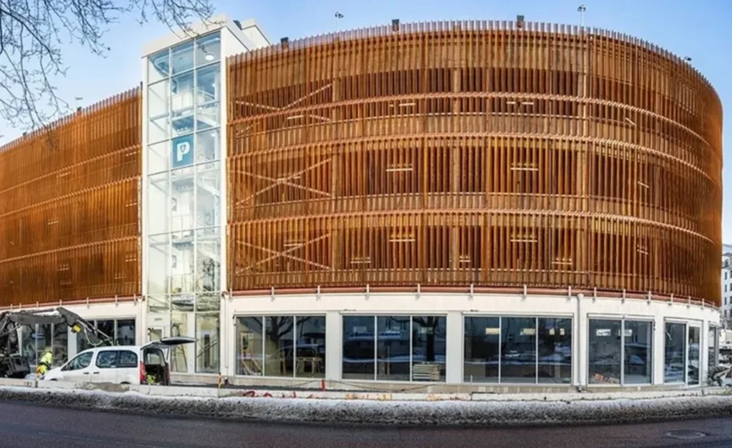 Parkeringshus i Hägersten